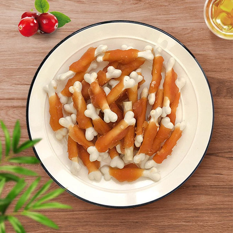 Chicken Wrapped Milk Bones 400g