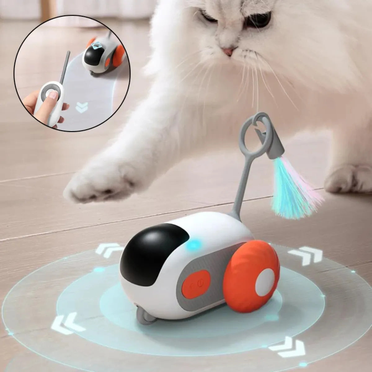 Remote Control Interactive Cat Car